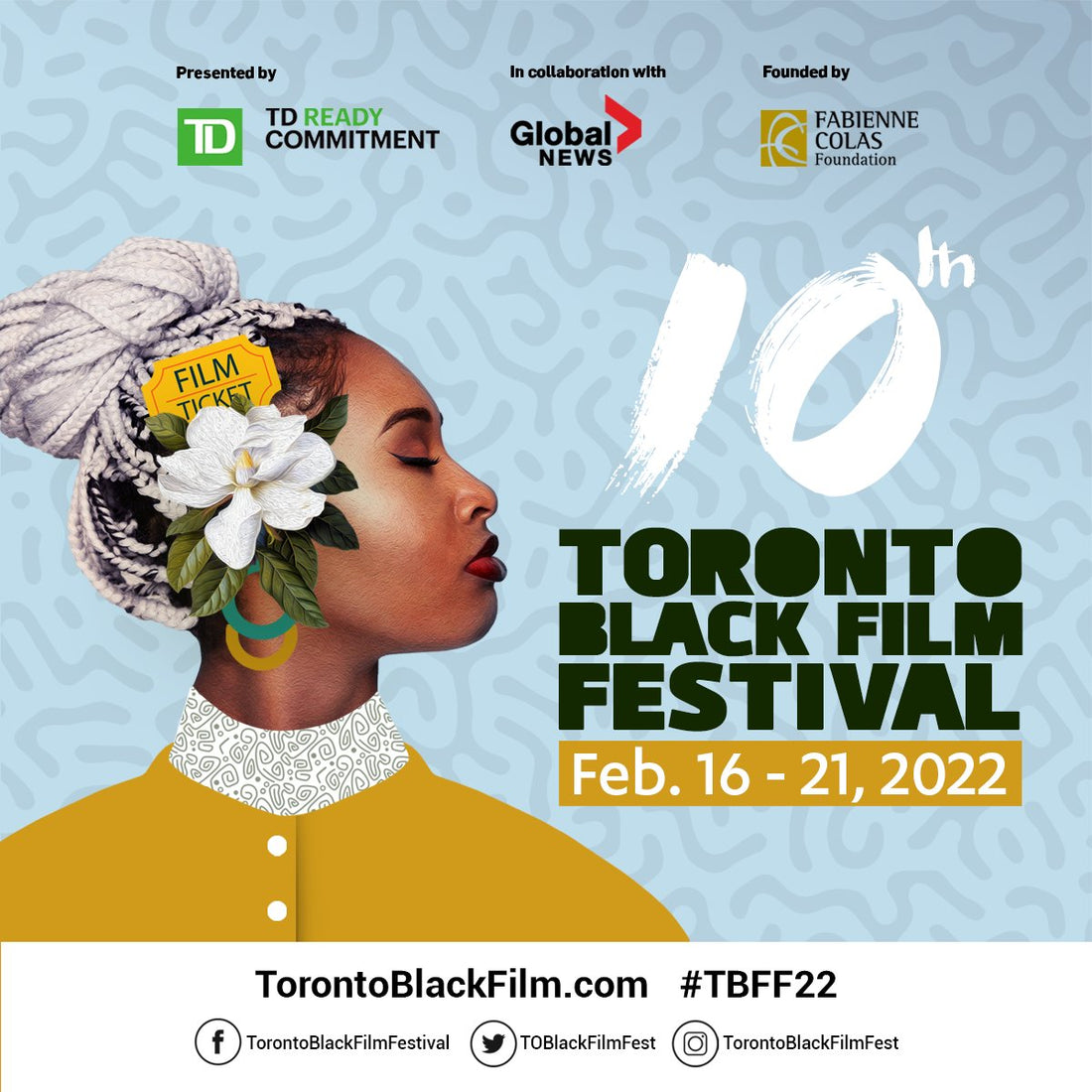 Toronto Black film Festival 2022 Feb -16-21 ~